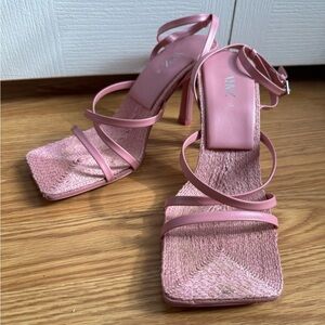 Zara Rose Strappy Heels